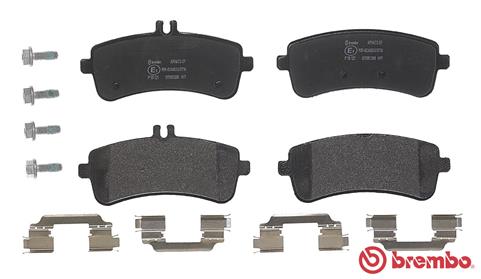 A.B.S. P 50 125 BREMBO Bremsbelagsatz, Scheibenbremse